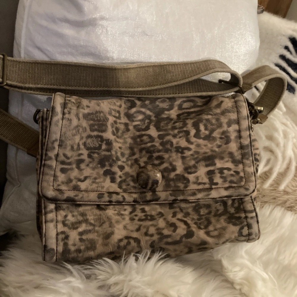 Lanvin leather crossbody bag